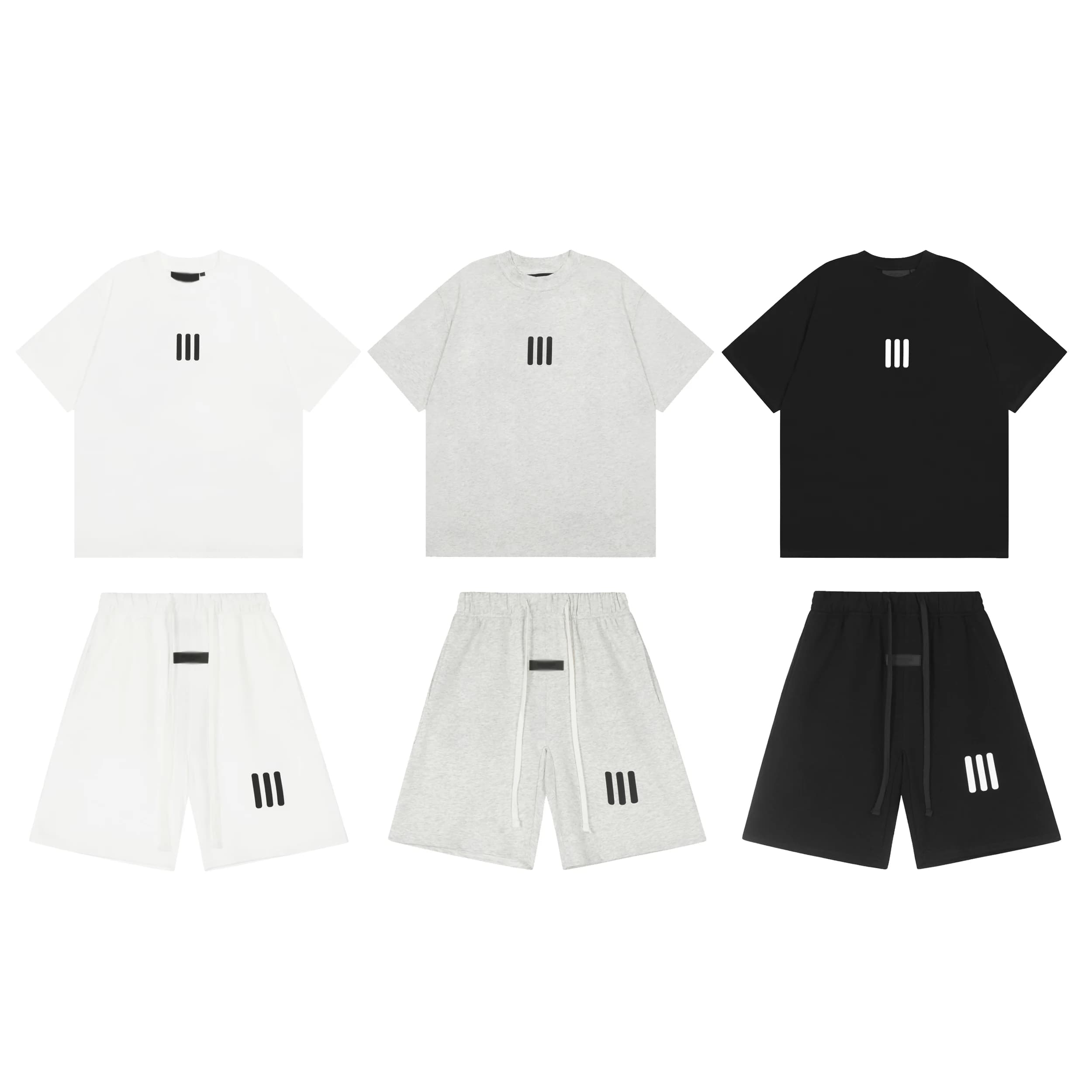 Nuovi Set di Pantaloncini Sportivi Trendy 2026 Popolari in Europa e negli Stati Uniti, con Classiche Magliette Sportive a Maniche Corte con Scritte Coordinato, Adatti sia per Uomini che per Donne.