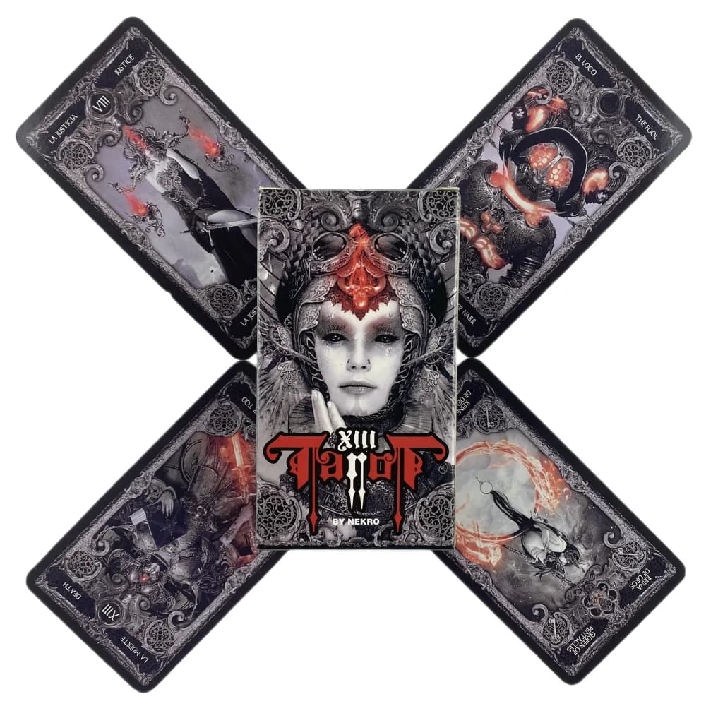 XIII Tarot Cards A 78 Deck Oracle English Visions Divination Edition Board Playing Games