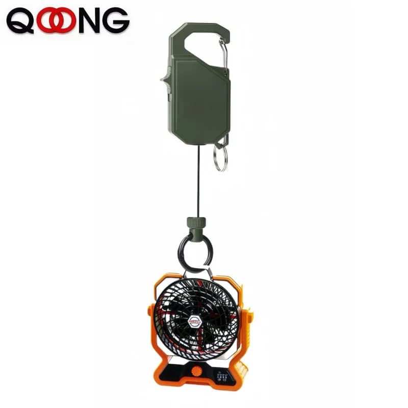 Portachiavi Hover Lock elasticizzato Design sicuro a doppio anello per zaini da esterno Portachiavi da campeggio Gancio retrattile anti-perdita da 90 cm