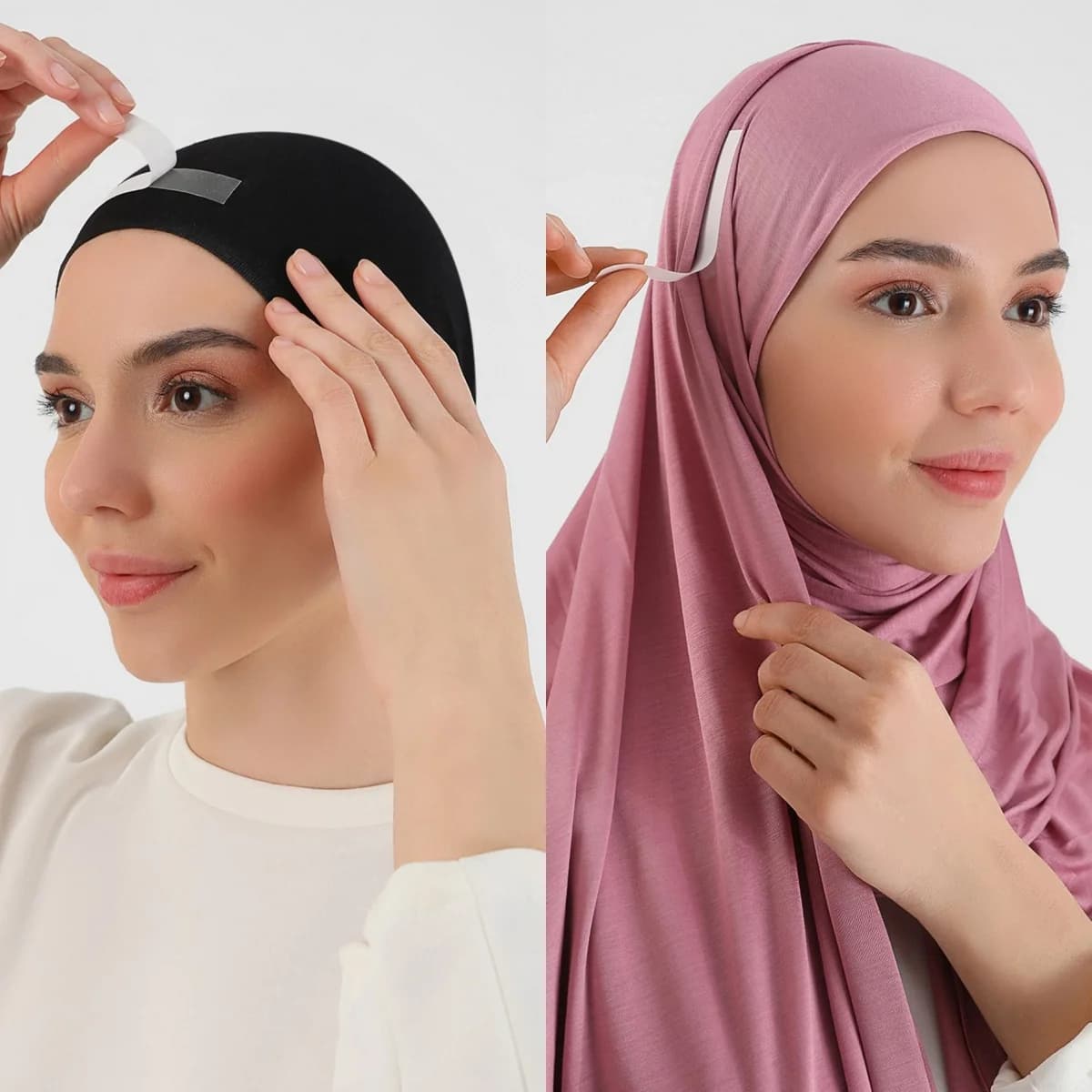 1 pack (36 pieces) Hijab accessories modeling tape for tent Hijab double face scarf tape for Muslim women