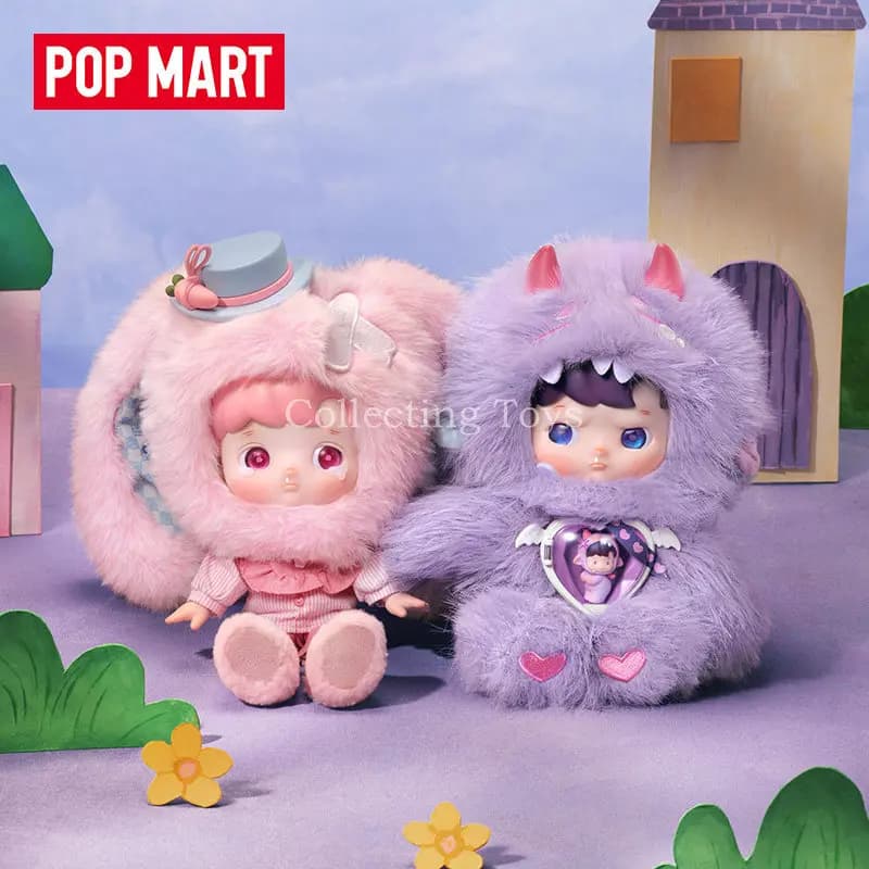 Genuine Pop Mart Hacipupu Into The Secret Realm 1/8 Action Figure Plush Collectible Toy Gift For Adult Collectors Healing Plush