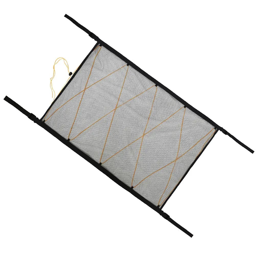 1 Pezzo Borsa a Rete da Tetto per Auto, Leggera e Portatile, con Corda per Appendere, Organizzatore per Borsa, Fazzoletti, Bottiglie, Cibo