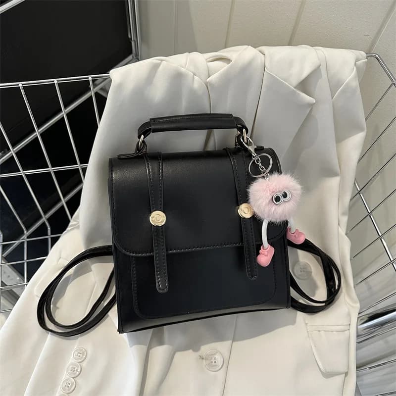 New Fashion Double Shoulder Backpack, Simple and Random Single Shoulder Bag, Small Backpack