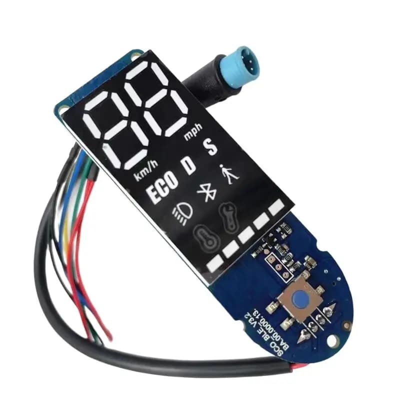 Interruttore del circuito del cruscotto per Ninebot F40 F30 F20 F25 F35 F65 D18 Scooter elettrico KickScooter Dash Board Display Parte