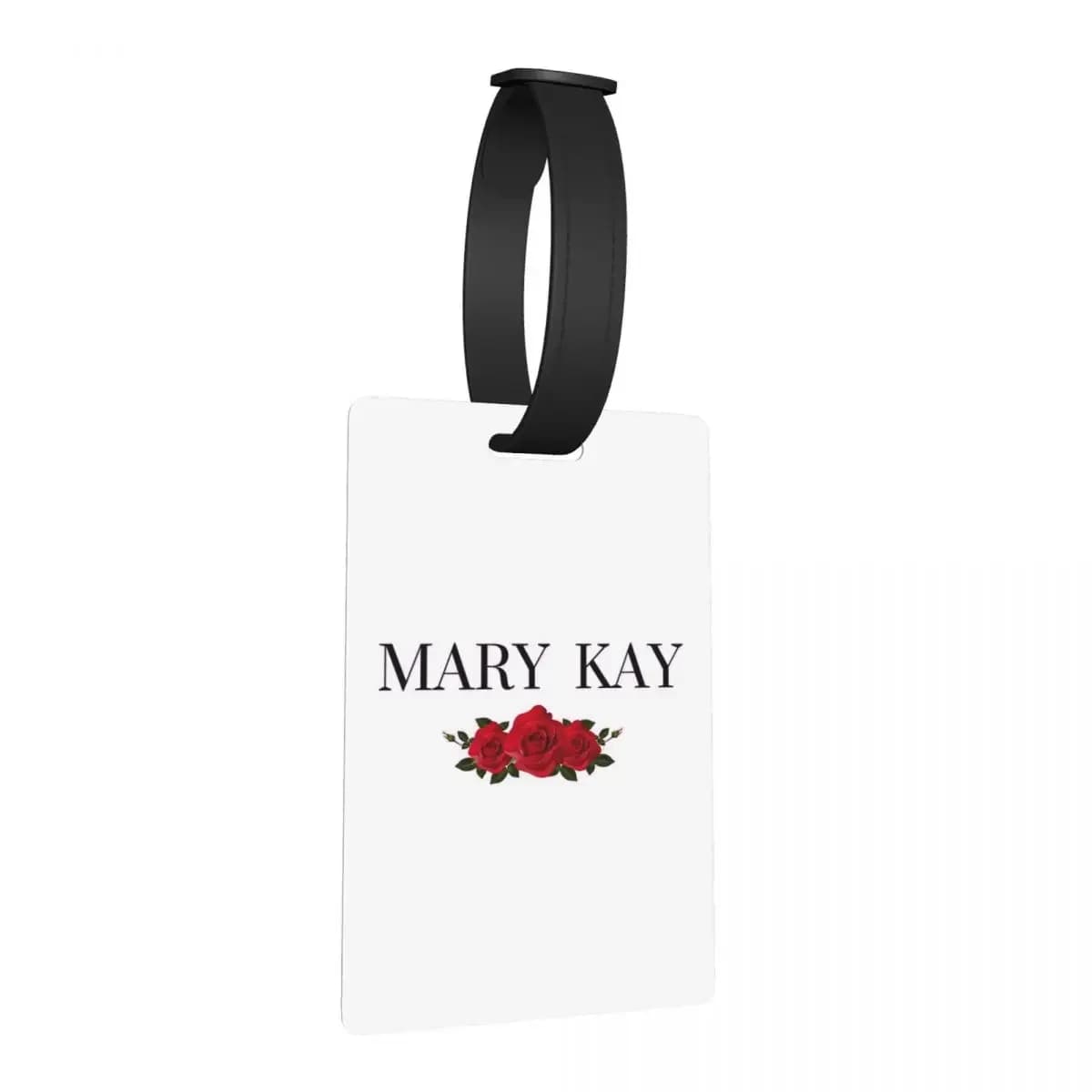 Mary Kay Rose Etichette per bagagli Accessori per valigie Moda da viaggio Etichetta per imbarco per bagagli Porta etichette ID Nome Indirizzo