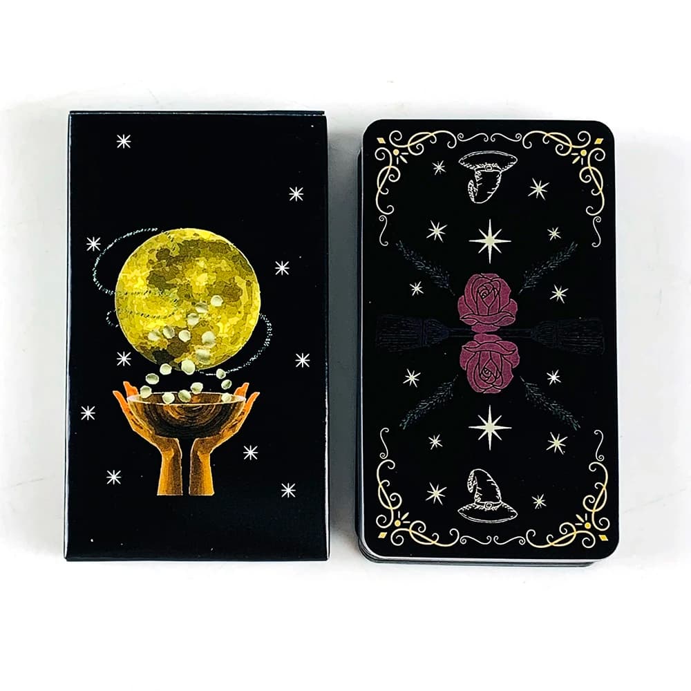 NUOVO Oracle Deck Un magico mazzo di 46 carte Versione inglese della previsione Gioco di divinazione Gioco di raccolta per il tempo libero in famiglia