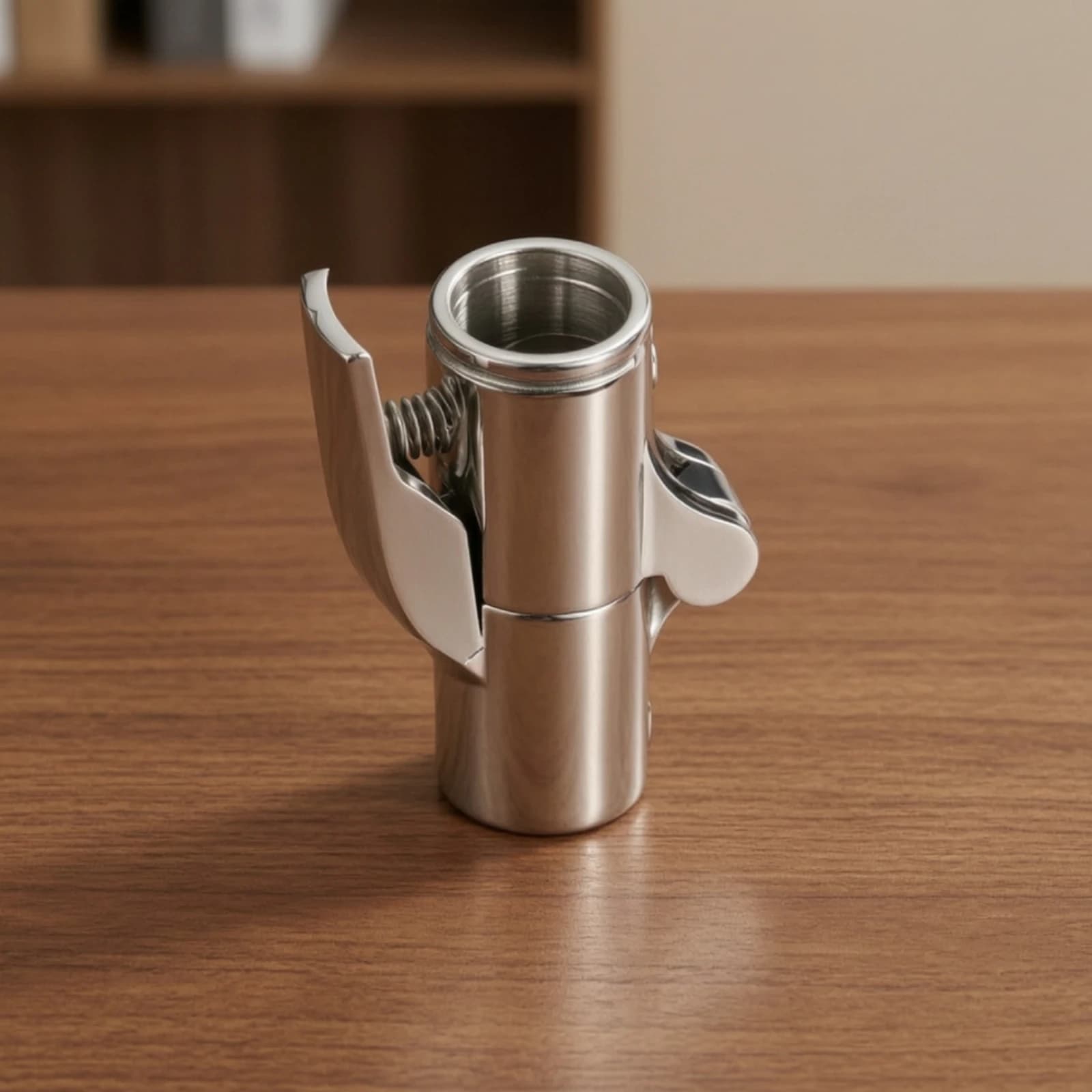 Hinged Connector with Snap-Button Marine Grade Hinged Pipe Connector Folding Tube Joint Stainless Steel for Boat Owners