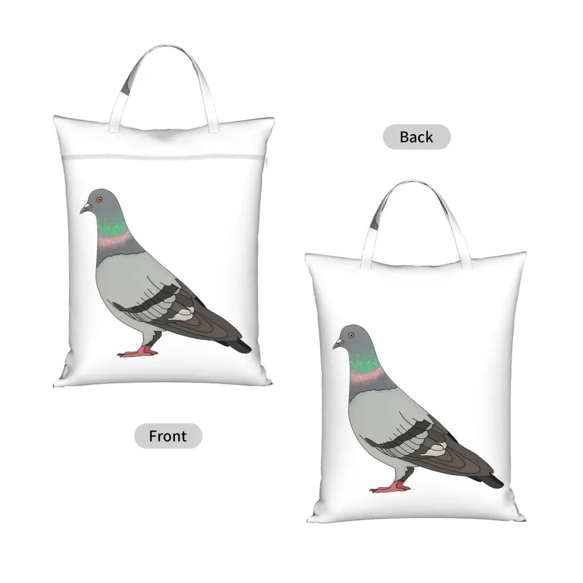 Pigeon Walk 2020 Pink Travel Laundry Bag Waterproof Reusable Dirty Clothes Pouch Gym Yoga Camping Washing Basket