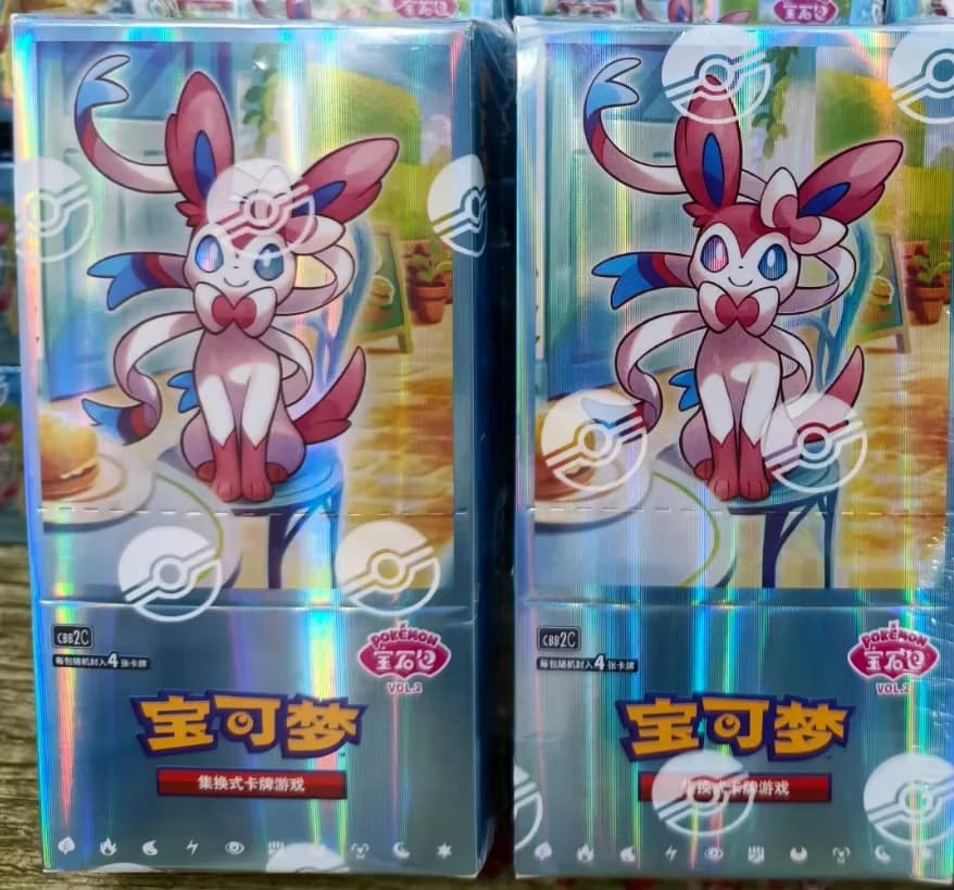 Pokemon Ptcg Trading Card Game Booster Pack Simplified Chinese Scarlet Violet Jewel Pack Vol 2 Sealed Collection Gift Box