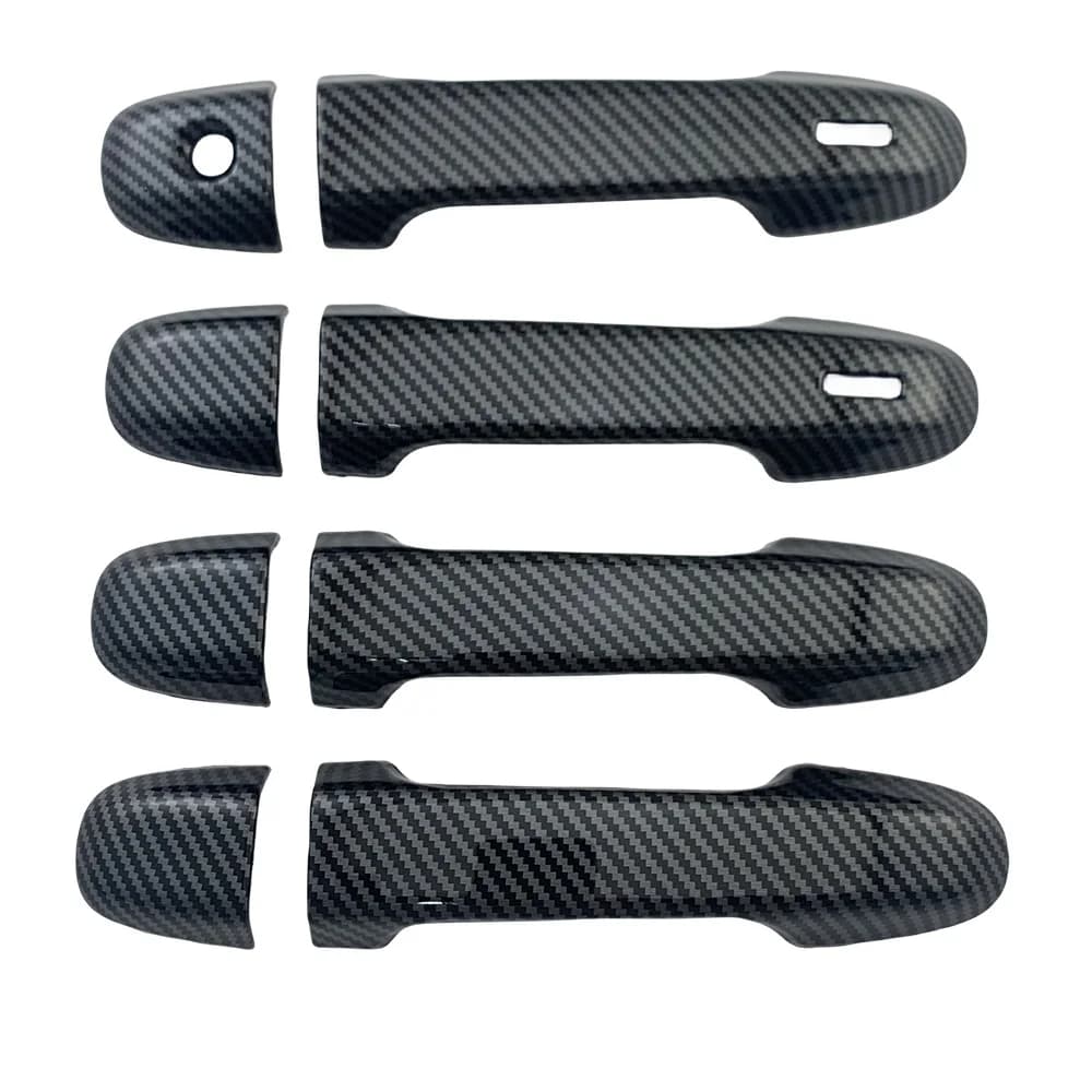 Per Toyota Yaris Vitz 2012 2013 2014 2015 2016 2017 2019 Maniglia Della Porta In Fibra di Carbonio Copertura Adesivi Parti Esterne Decorazione Auto