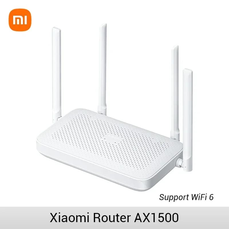 Xiaomi Router AX1500 2.4G/5.0GHz WiFi 6 Dual Band Mesh WiFi 6 ripetitore bambini protezione Online controllo APP