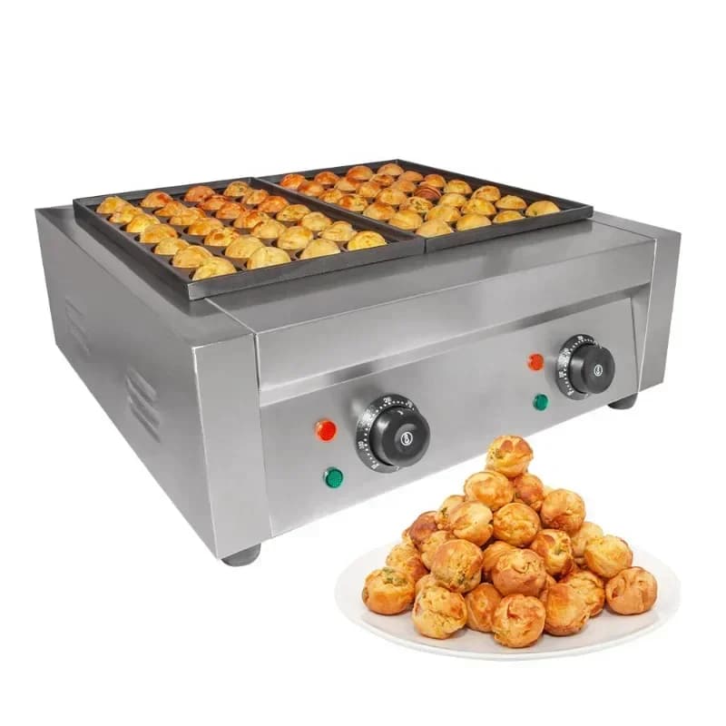 2-storey electric grilling machine, octopus meatball machine, grilling electric pan, promotion