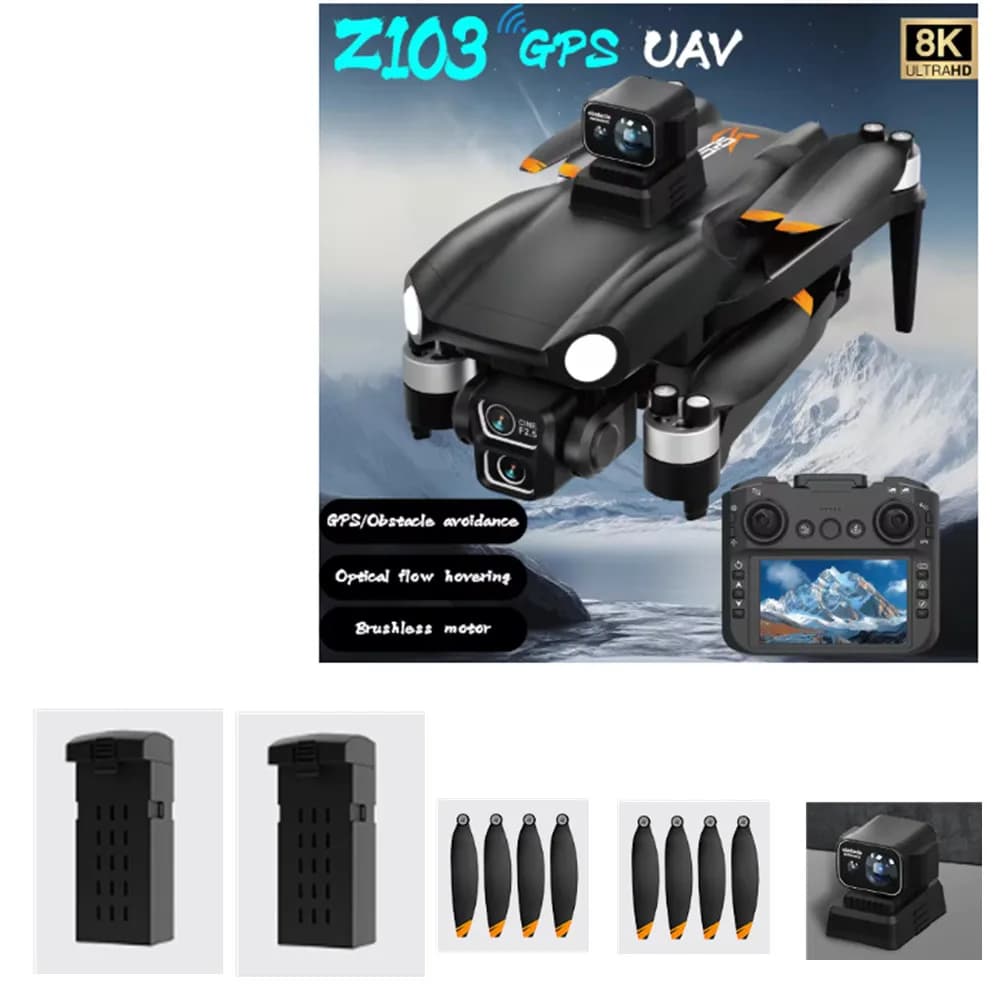 Accessorio drone Z103 Batteria drone Z103 Batteria 7.4v 3400mAh / Pala dell'elica / Utilizzo per parti drone Z103