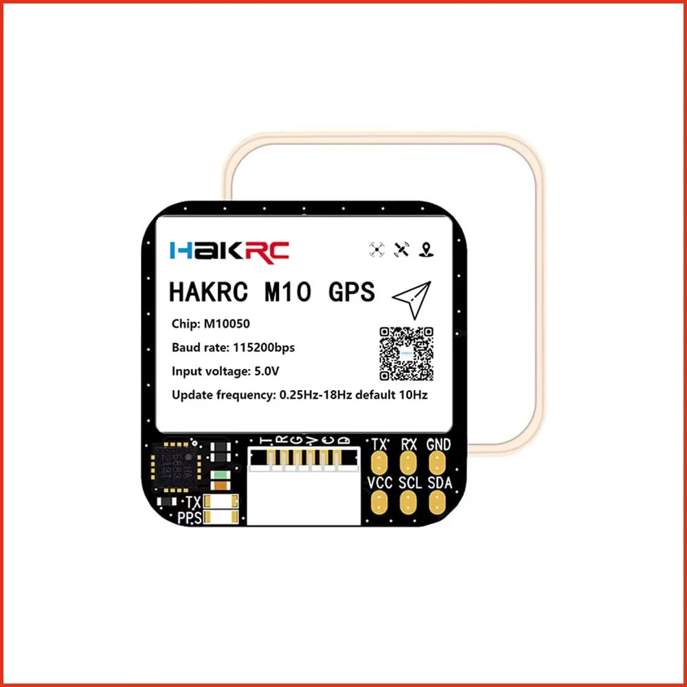 HAKRC M10 GPS Bussola integrata Supporto GPS, BDS, GALILEO
