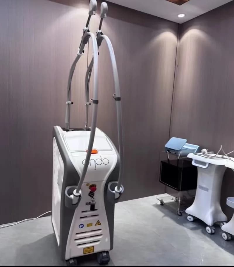 Macchina di Bellezza Coolwave per Uso Professionale, Modellamento del Corpo, Rassodamento della Pelle, Rimozione della Cellulite, Brucia Grassi Addominali, Dimagrimento