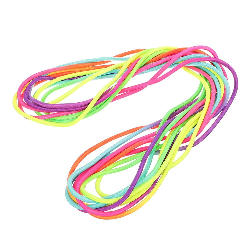 Chinese Jump Ropes Elastic Playground Skipping Ropes Colorful Stretch Rope Elastic Fitness Game Outdoor Exercise Birthday Party