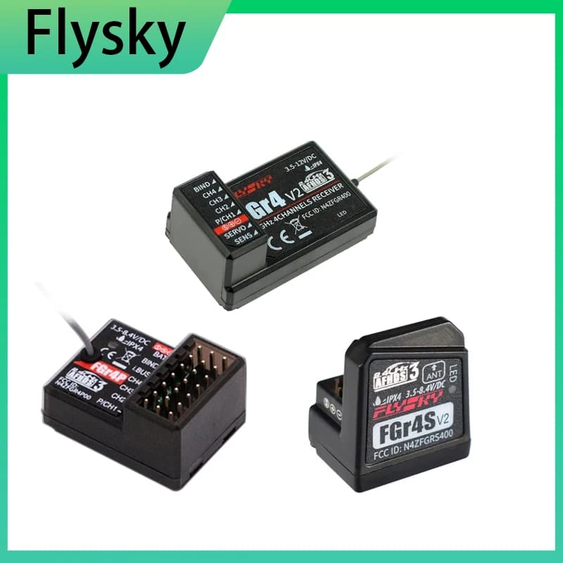 Ricevitore antenna singola Flysky FGR4 FGR4S FGR4P AFHDS 3 PPM/IBUS/PWM per accessorio telecomando Flysky FS-NB4
