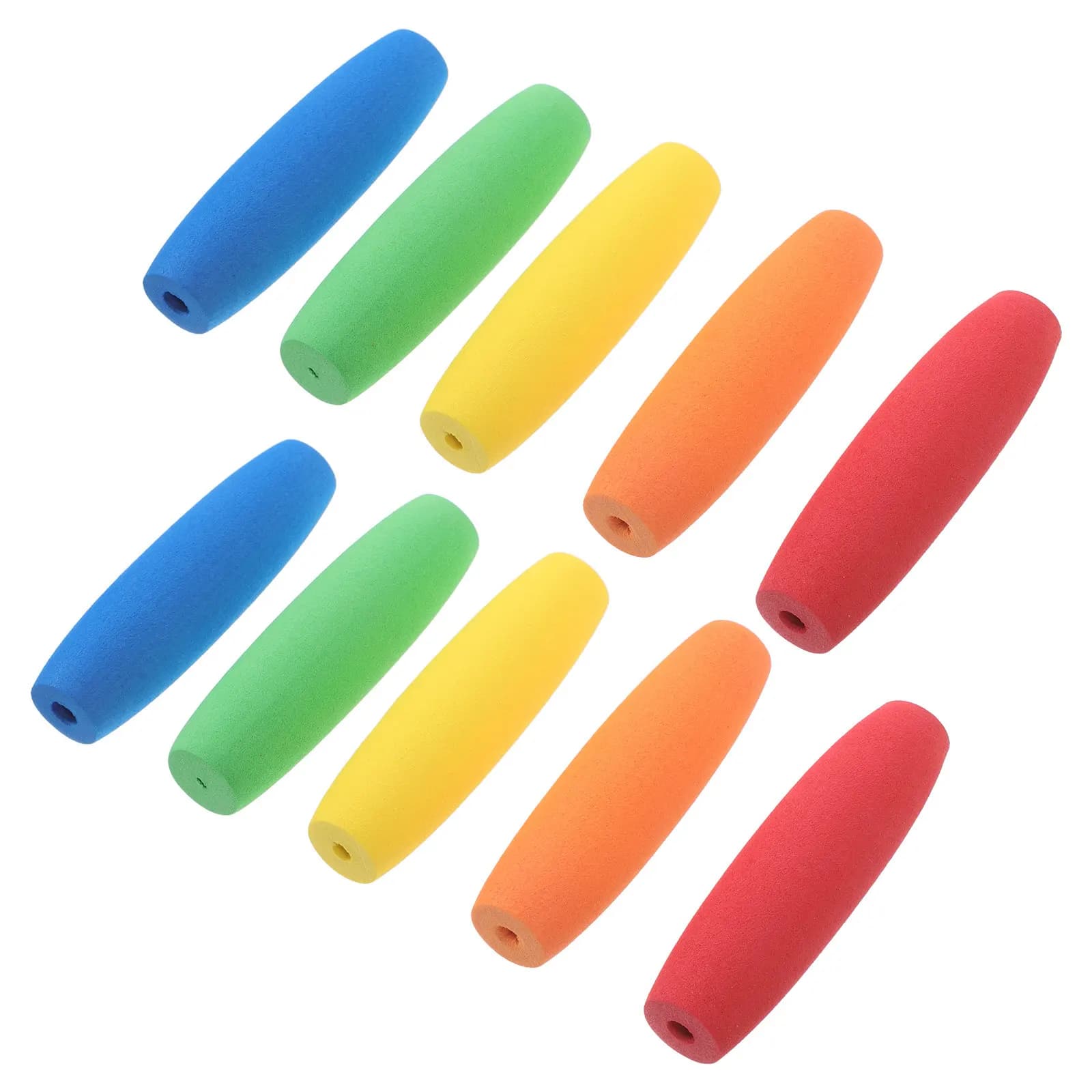 10 Pezzi Copri Uncinetto in EVA Colorati, Morbidi e Antiscivolo, Design Ergonomico che Riduce l'Affaticamento delle Mani, Accessori per Uncinetto