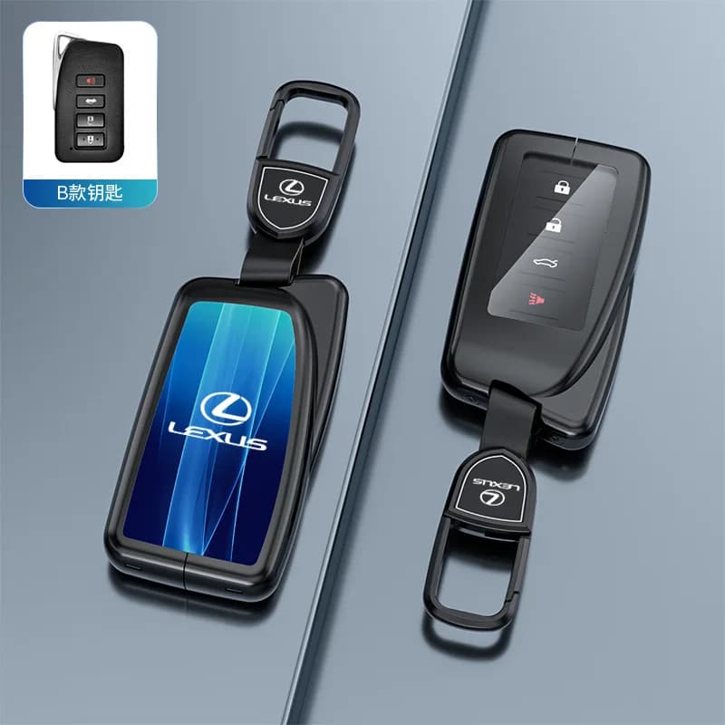 Custodia Protettiva per Chiave Auto con Adesivi per Lexus ES200, ES300h, LS500h, UX260h, NX350h, RX300