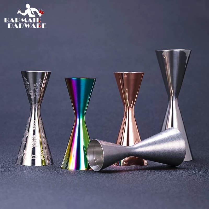 Strumenti per misurini in stile giapponese Bar misura Cocktail Jigger Bar strumenti Bar accessori argento/rame/oro