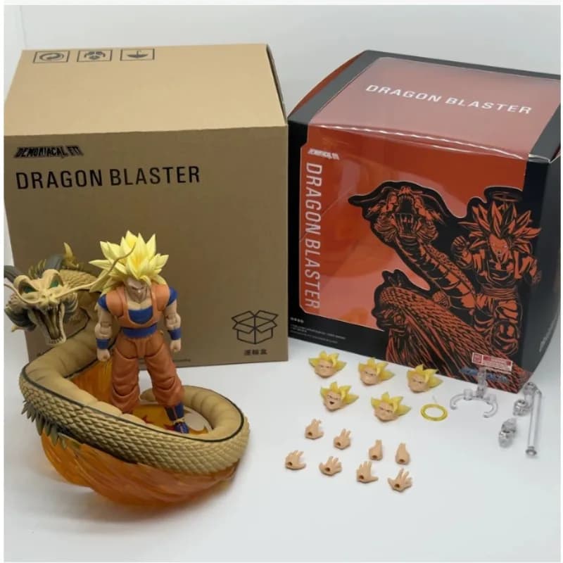 Disponibile! Demoniacal Fit Cavallo Incantato Dragon Ball Son Goku Super Saiyan 3 Dragon Fist Storm Action Figure Giocattoli da Collezione
