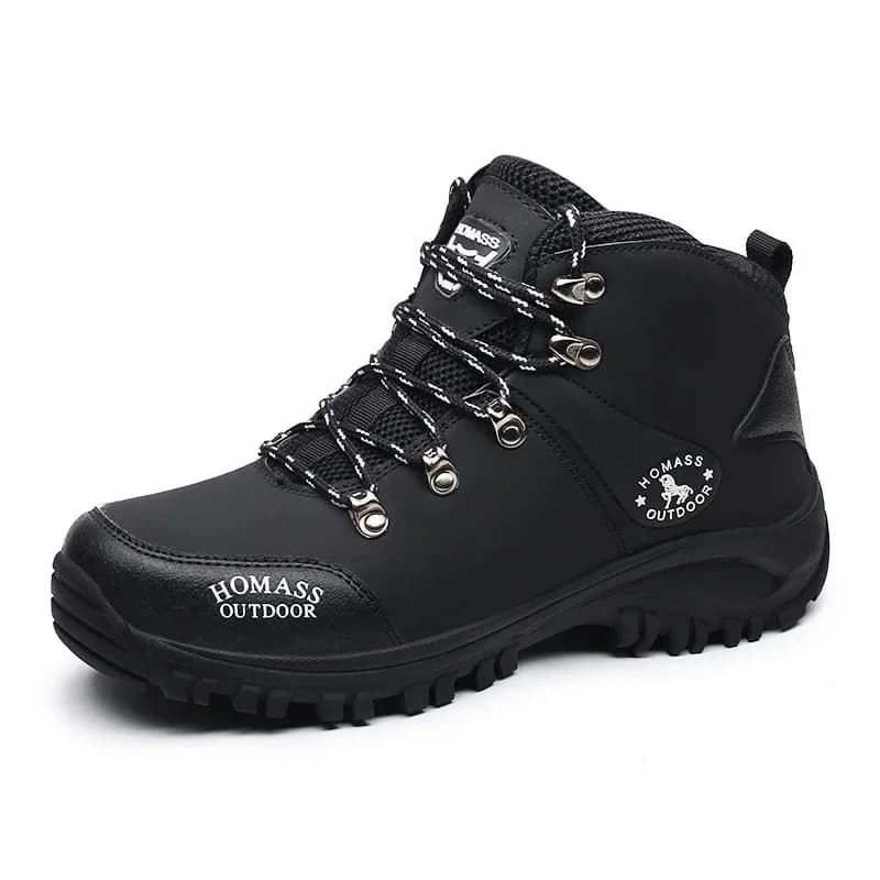 Scarpe da esterno Uomo High Top Trekking Botas Stivali da esterno da uomo in pelle per uomo e donna Stivali da trekking comodi da montagna2025
