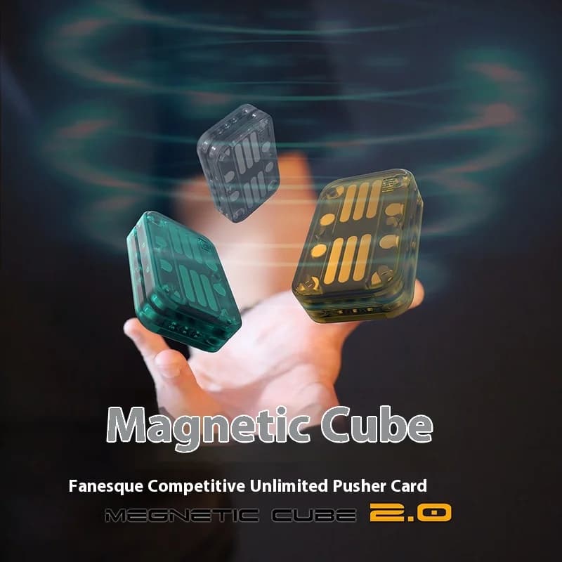 EDC Posizione Infinita Blocco Magnetico Schiaffo Moneta Giocattolo Antistress Scuotendo Gioco di Carte Rilassante Rompicapo Puzzle Cube