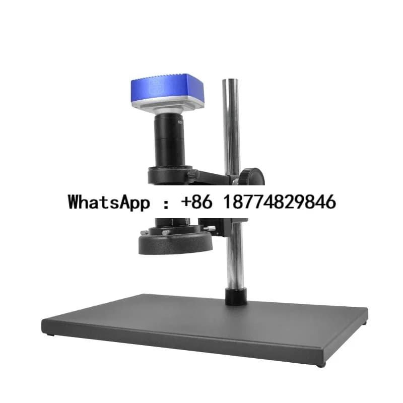 Microscopio elettronico di misurazione 4K, telecamera CCD industriale ad alta definizione, ingrandimento elevato, liquore e identificazione antica