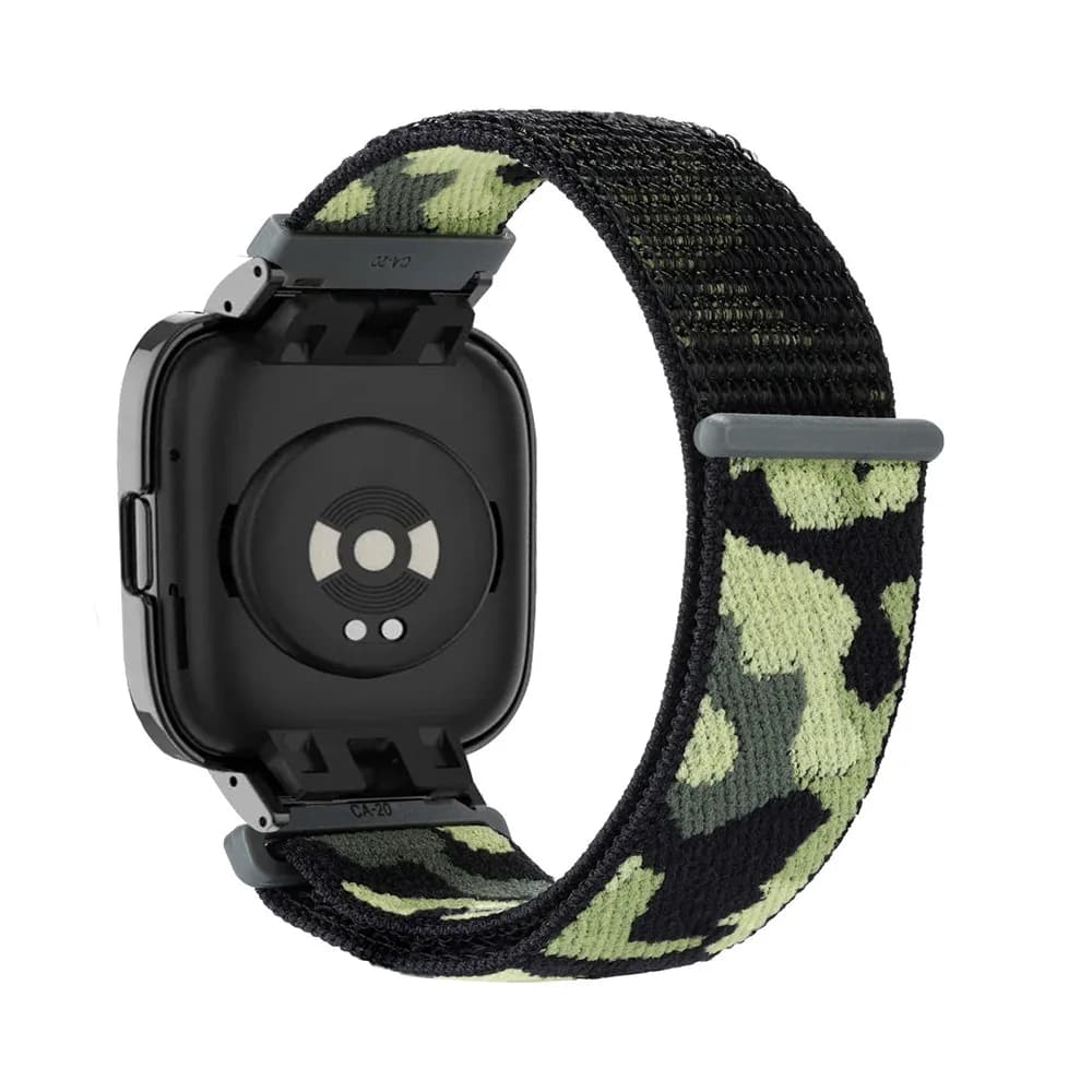 Cinturini mimetici per Xiaomi Mi Watch Lite 3/Redmi Watch 3 cinturini, cinturino in nylon velcro