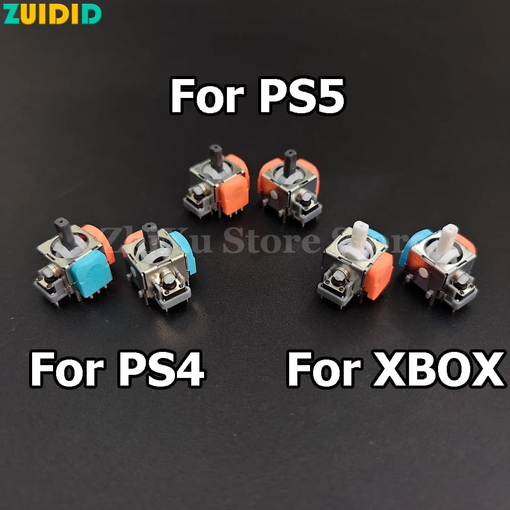 2 Pezzi Joystick Elettromagnetico TMR di 2a Generazione DS13 MAX Stick Analogico 3D per PS5 PS4 Xbox per Controller Gamepad