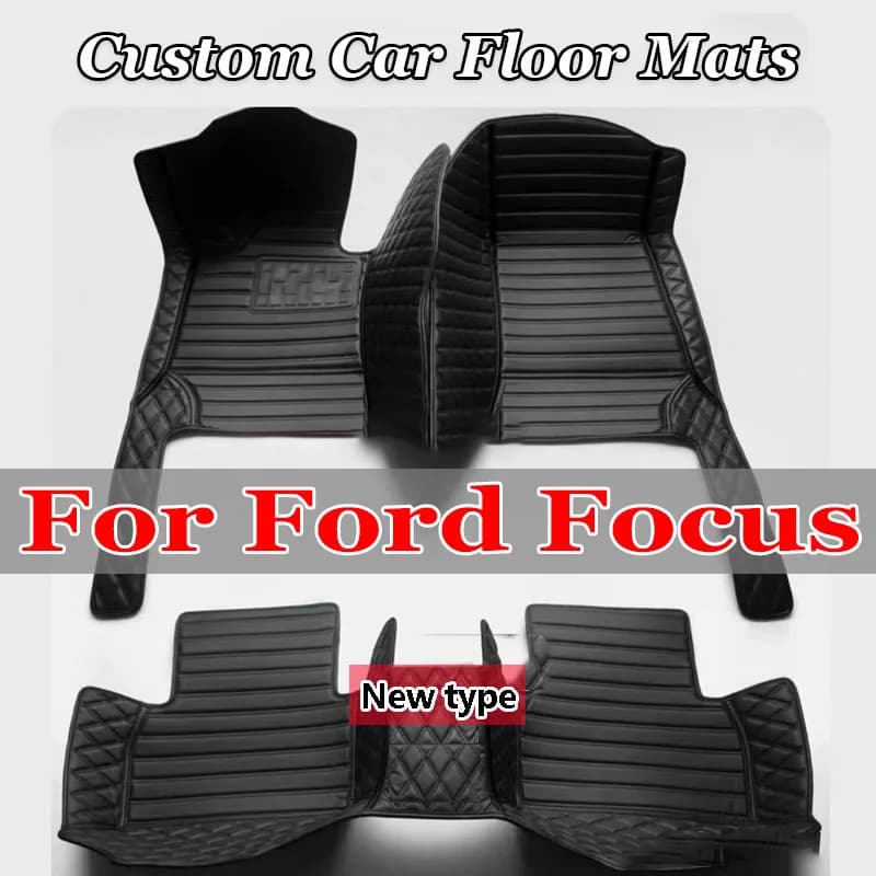 Car mats for Ford Focus MK3 MK3.5 III 2012 ~ 2019 2015 2016 2017 mats for mats Pad for mats accessories