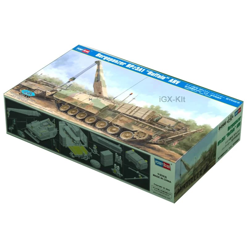 Hobbyboss 84566 1/35 Bilancia Bergepanzer BPz3A1 Buffalo 3 ARV Veicolo di Salvataggio Blindato Hobby Giocattolo Artigianale Kit di Costruzione di Modello in Plastica