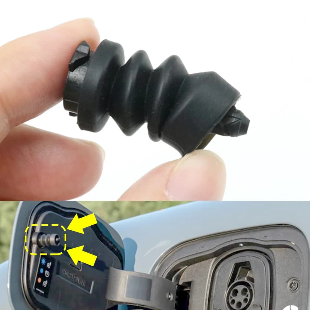 For Ford Mustang Mach-E 2021-2025 Refill Door For Car Cover Cap Door Lock Holder Shock Spring Buffer Buckle Clips