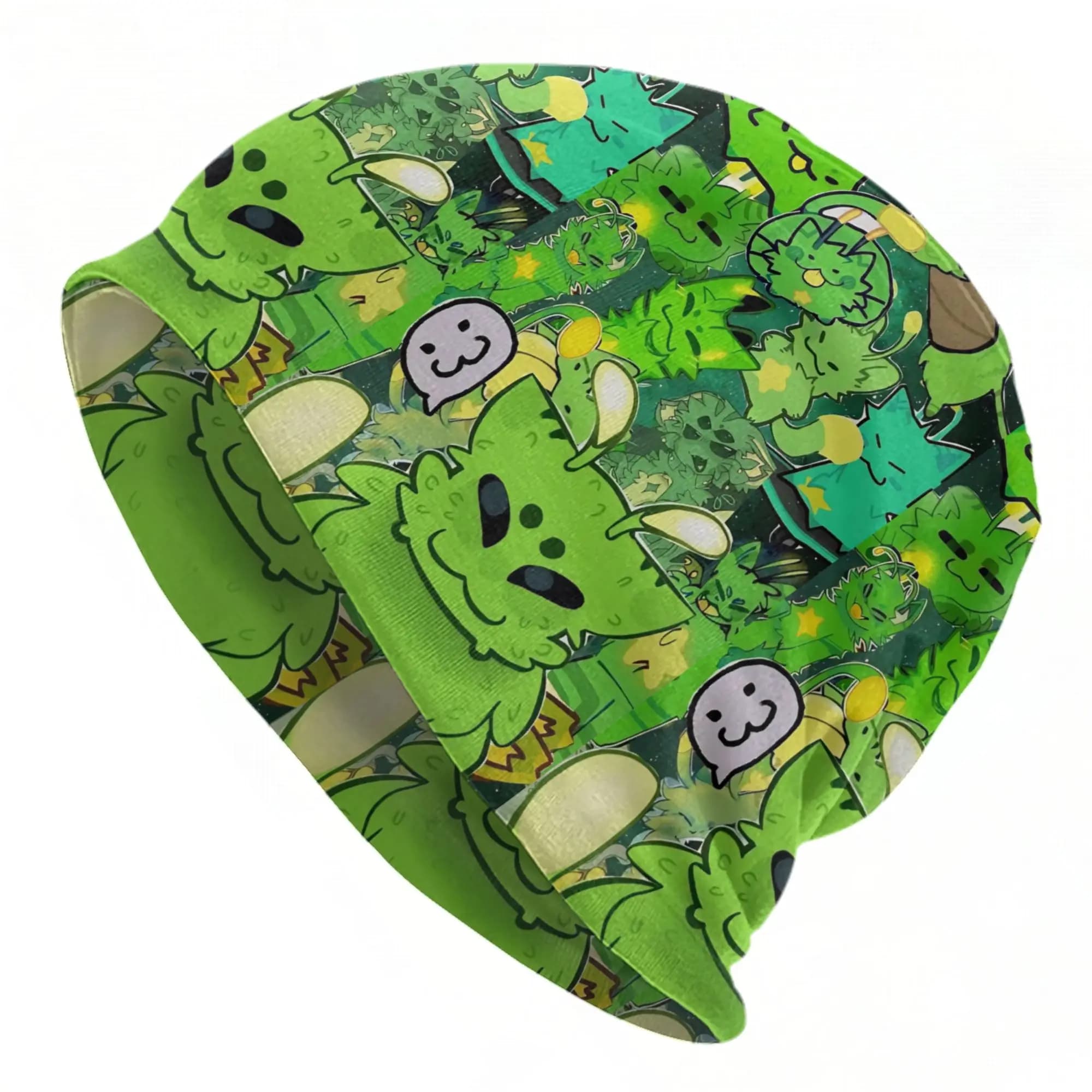 Divertenti cappelli animati BFDI, cappelli da esterno alla moda, berretti caldi a doppio uso per uomo e donna
