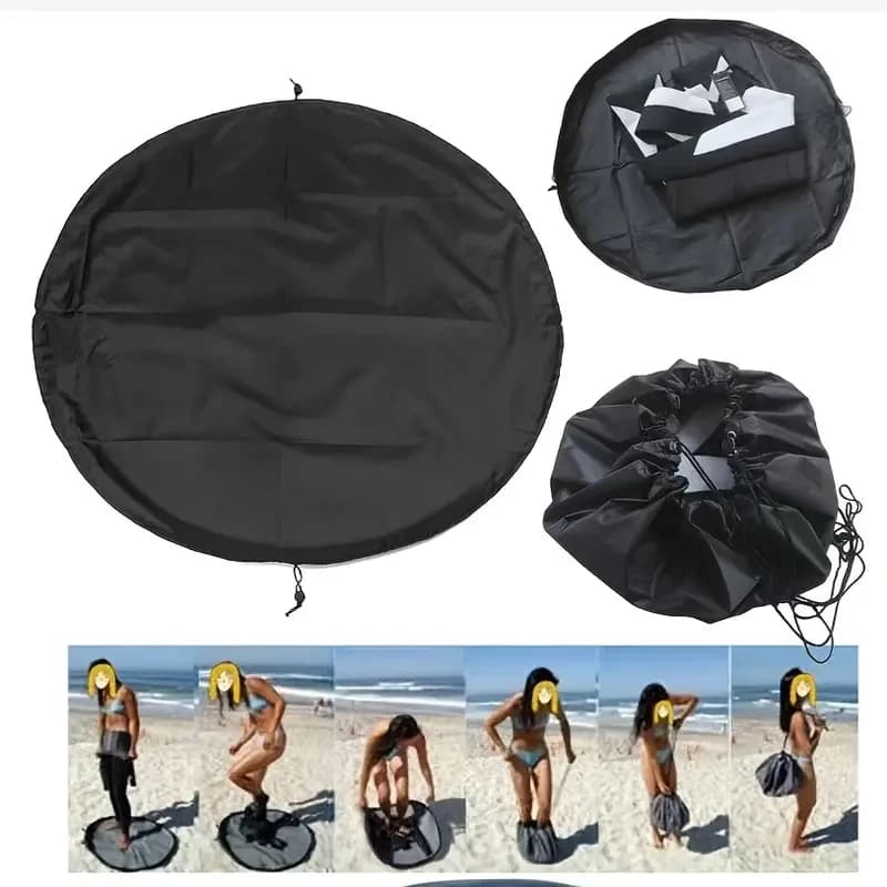 Fasciatoio da spiaggia, tasca vari per fasci, borsa portaoggetti per muta da sub, borsa per riporre rapidamente la muta da surf