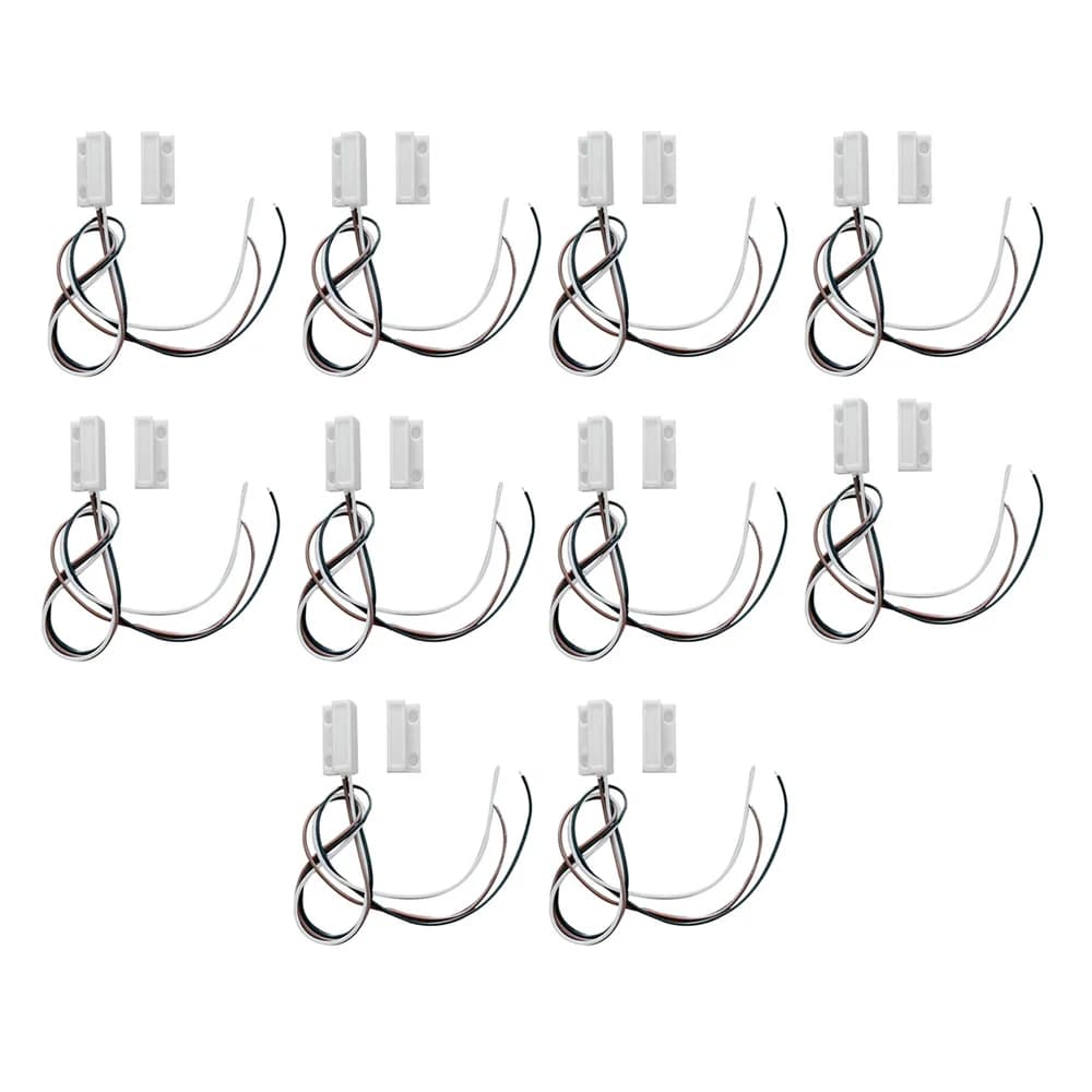 Interruttore magnetico della porta di CC 100V MC38 Sensore di finestra della porta cablato normalmente chiuso/aperto dell'allarme magnetico di sicurezza domestica