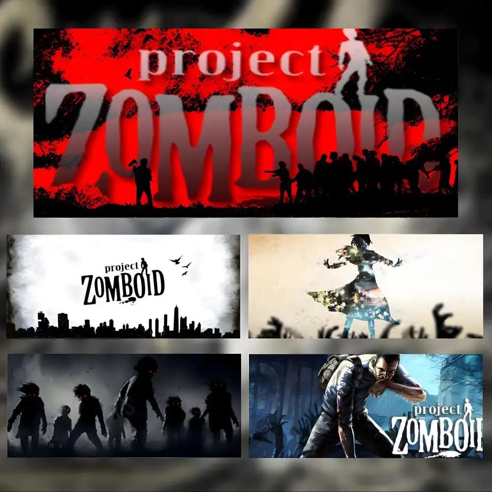 game survival P-Project Zomboid Mouse Pad Large Thick Desk Pad Stitched Edges Gaming Mouse Mat for PC
