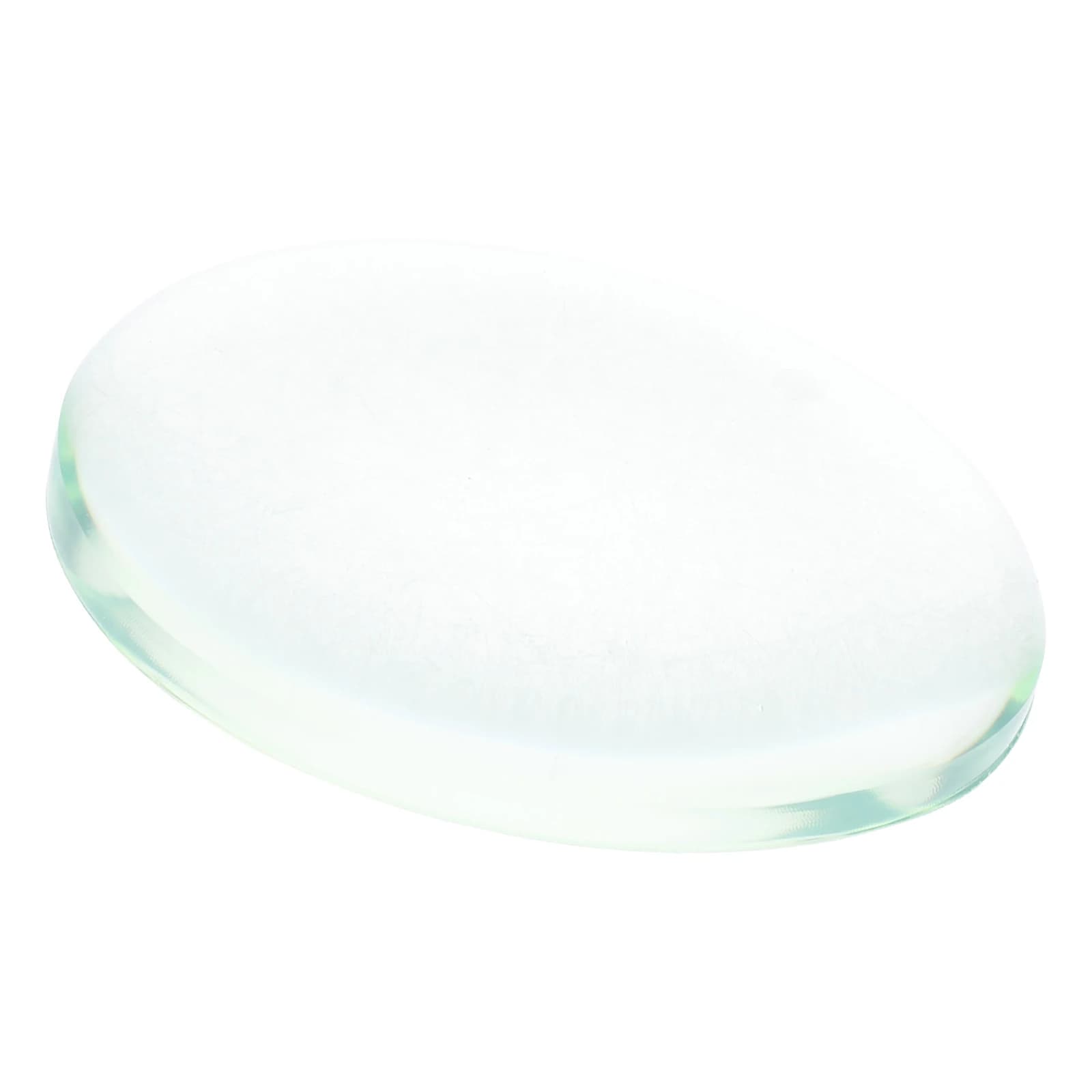 Tappetino da polso per mouse trasparente Supporto ergonomico in morbido silicone per giochi per computer Cuscino per poggiapolsi da lavoro d'ufficio