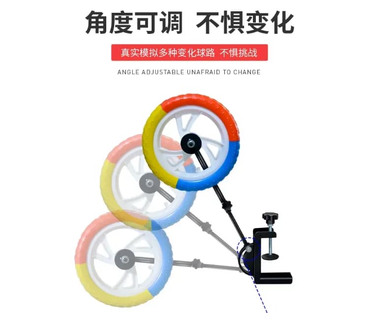 Single Arc Table Tennis Ball Trainer and Practice Setting Device, Automatic Training Machine for Stroke Improvement and Home Use