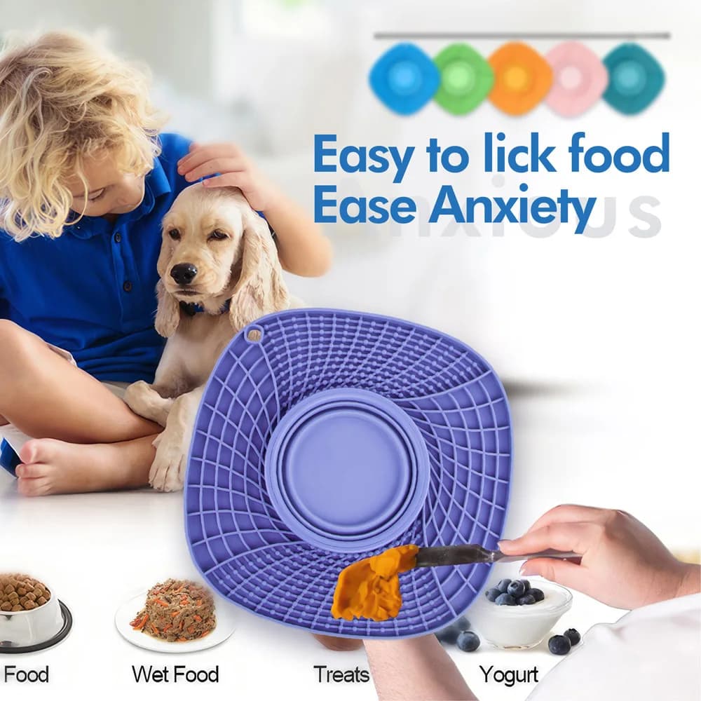 Nuova ciotola anti-soffocamento per cani Ciotola per cibo lento per cani di piccola e media ciotola per cani Ciotola per cibo lento anti-upset forniture per animali domestici
