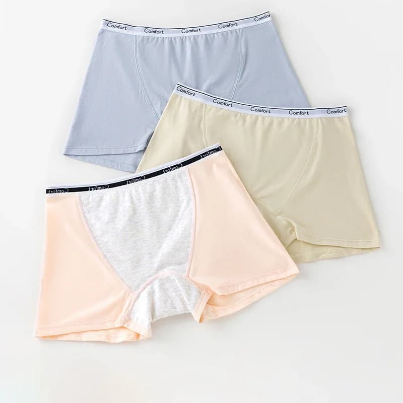 1 pz Mutandine Mestruali da Donna in Cotone Pantaloni Fisiologici Biancheria Intima a Prova di Perdite Mutandine da Donna Slip di Sicurezza a Vita Alta