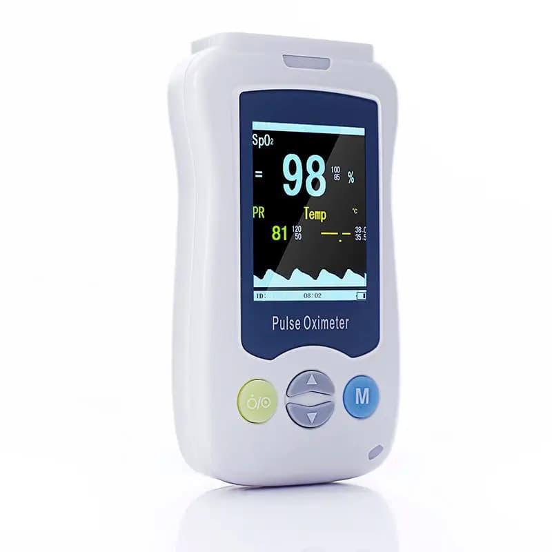 Portable Cleanser for Dogs and Cats Veterinary Signs Monitor for Home Hospitals Measuring SPO2 PR and Temperature