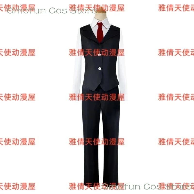 3,k;6\g/Limbus Company Blade Lineage Salsu Yi Sang Cosplay Costume Wig Suit Halloween Clothes Party Uniform Game Event Rk;6,y'9\