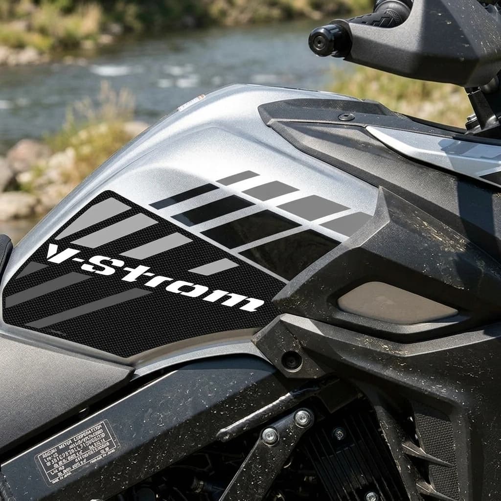 Protezione Laterale Serbatoio Moto per Suzuki V-Strom 650 DL250 2015-2022, Grip per Ginocchia
