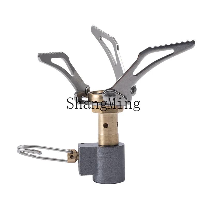 DSA Aluminium Folding Portable Stove for Exterior, Mini Burner for Picnic and Camping