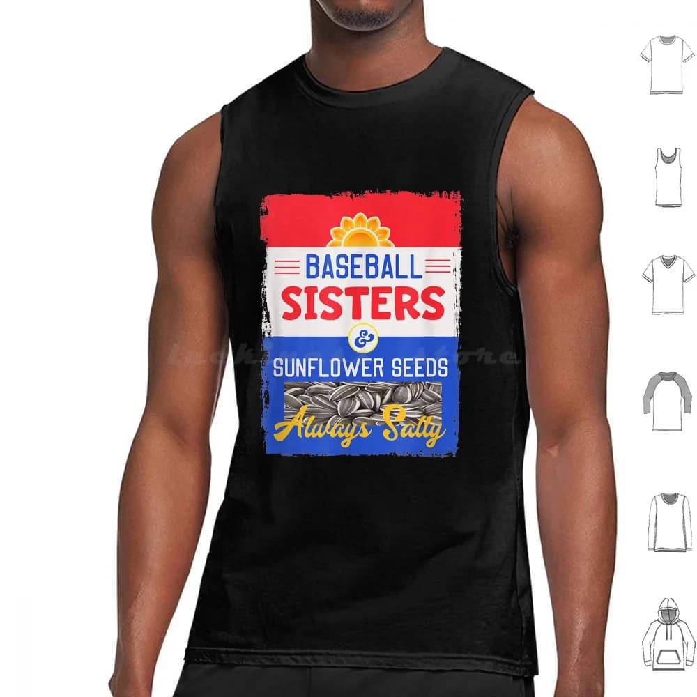 Sunflower seeds and baseball sisters Always salted 221 Canotte Cotton Print Sunflower Bouquet Sunflower Bouquet