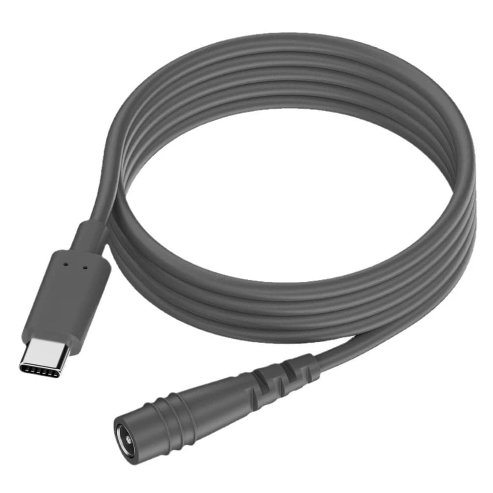 Cavo di Prolunga USB-C Maschio a DC Femmina in TPE da 100W per Starlink Mini, Opzioni di Lunghezza Flessibile Disponibili