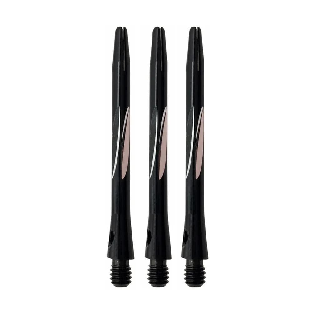 6Pcs Aluminium Alloy Dart Shafts 48Mm Medium Length 2Ba Thread Smooth Surface Professional Accessories for Steel Tips