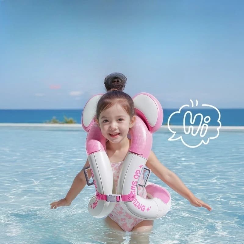 Underarm Circle Children's Swimming Helper - Inflatable Swimming Ring - Free Your Hands - Learn To Swim Happily in Summer