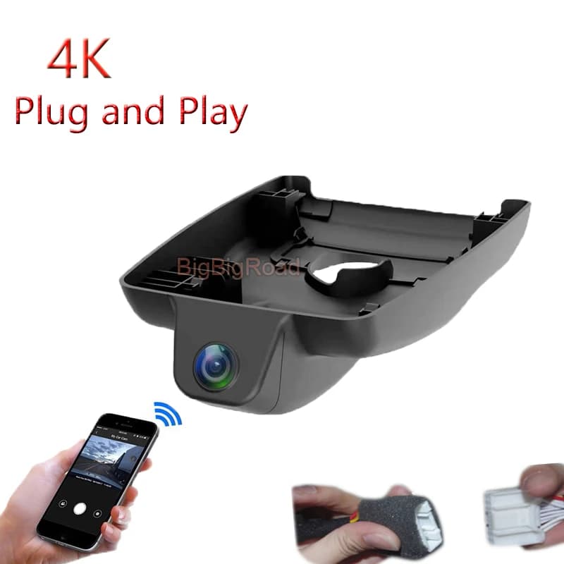 For Toyota Frontlander Corolla Cross 2022 2023 4K Plug And Play Car Video Wifi DVR Dash Cam Camera FHD 2160P